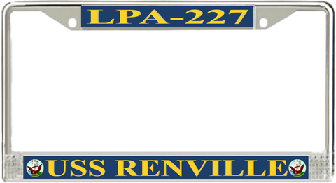 USS Renville LPA-227 License Plate frame