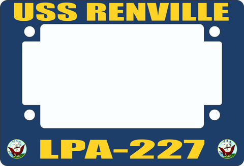 USS Renville LPA-227 Motorcycle Frame