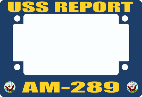 USS Report AM-289 Motorcycle Frame