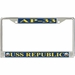 USS Republic AP-33 License Plate Frame