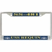 USS Requin SS-481 License Plate Frame