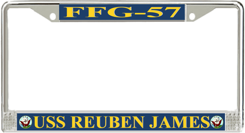 USS Reuben James FFG-57 License Plate Frame