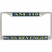 USS Revenge AM-110 License Plate Frame