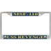 USS Revenge MSF-110 License Plate Frame
