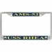 USS Rhea AMS-52 License Plate Frame