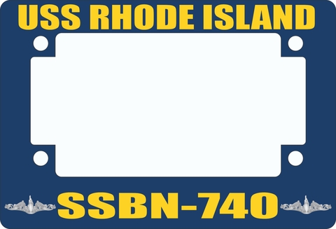USS Rhode Island SSBN-740 Motorcycle Frame