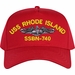 USS Rhode Island SSBN-740 Submarine Custom Embroidered Cap