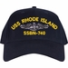 USS Rhode Island SSBN-740 Submarine Custom Embroidered Cap