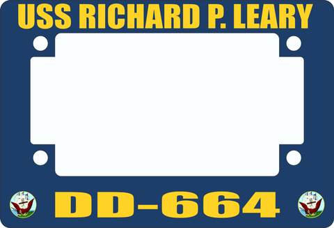 USS Richard P. Leary DD-664 Motorcycle Frame