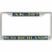 USS Richland AK-207 License Plate Frame