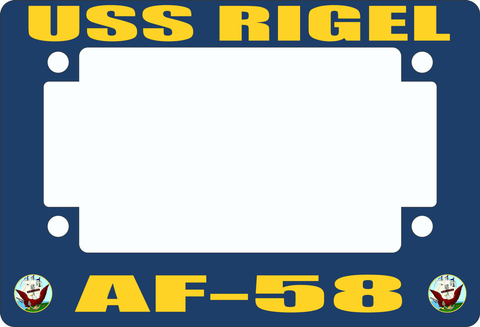 USS Rigel AF-58 Motorcycle Frame