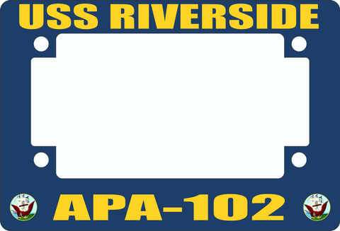 USS Riverside APA-102 Motorcycle Frame