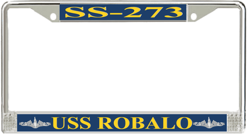 USS Robalo SS-273 License Plate Frame