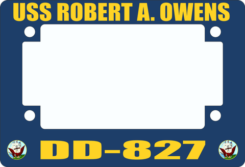 USS Robert A. Owens DD-827 Motorcycle Frame