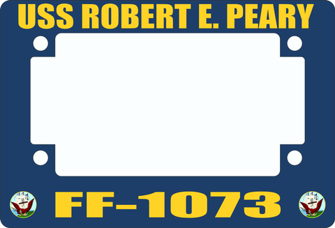 USS Robert E. Peary FF-1073 Motorcycle Frame