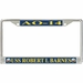 USS Robert L Barnes AO-14 License Plate Frame
