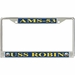 USS Robin AMS-53 License Plate Frame