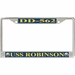 USS Robinson DD-562 License Plate Frame