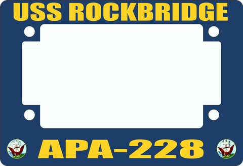 USS Rockbridge APA-228 Motorcycle Frame