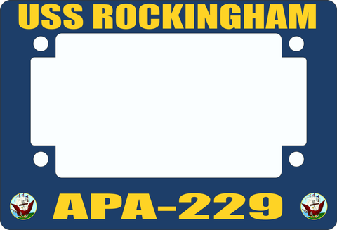 USS Rockingham APA-229 Motorcycle Frame