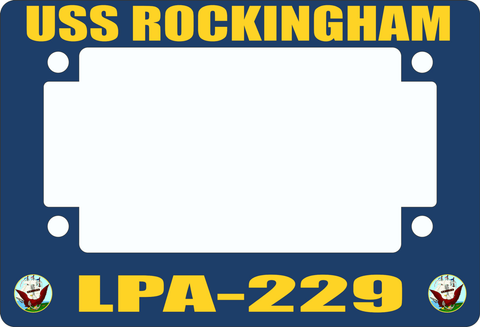 USS Rockingham LPA-229 Motorcycle Frame