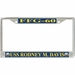 USS Rodney M. Davis FFG-60 License Plate Frame