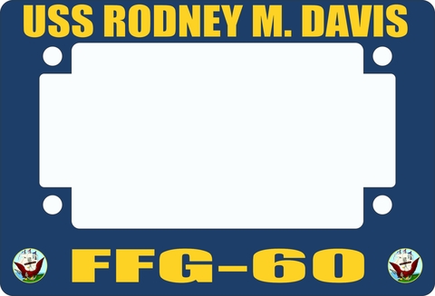 USS Rodney M. Davis FFG-60 Motorcycle Frame