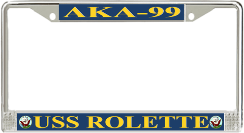 USS Rolette AKA-99 License Plate Frame