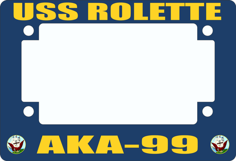USS Rolette AKA-99 Motorcycle Frame