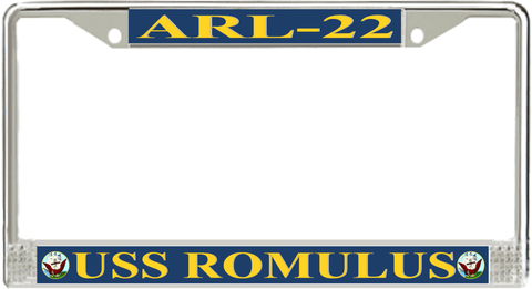 USS Romulus ARL-22 License Plate Frame