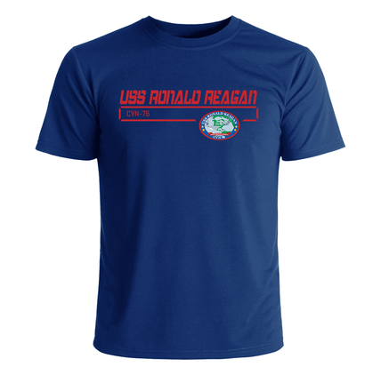 USS Ronald Reagan CVN-76 Crest T-Shirt