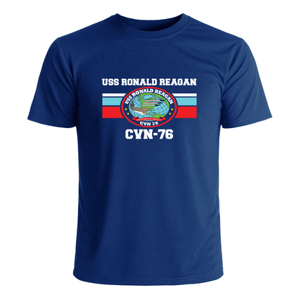 USS Ronald Reagan CVN-76 Crest T-Shirt