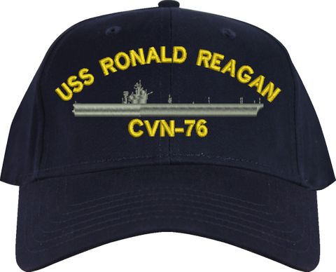 USS Ronald Reagan CVN-76 Imported Cap