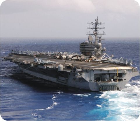 USS Ronald Reagan Mouse Pad