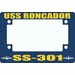 USS Roncador SS-301 Motorcycle Frame