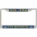 USS Ronquil SS-396 License Plate Frame