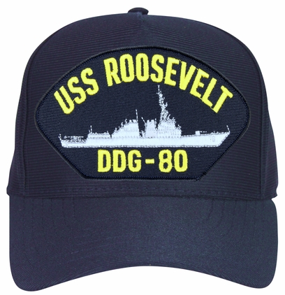 USS Roosevelt DDG-80 Ship Cap