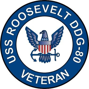 USS Roosevelt DDG-80 Veteran Decal Sticker