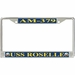 USS Roselle AM-379 License Plate Frame