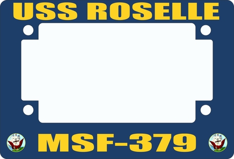 USS Roselle MSF-379 Motorcycle Frame