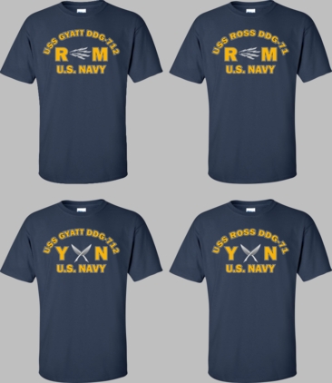 USS ROSS DDG-71 Rates Apparel