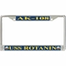 USS Rotanin AK-108 License Plate Frame