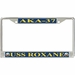 USS Roxane AKA-37 License Plate Frame