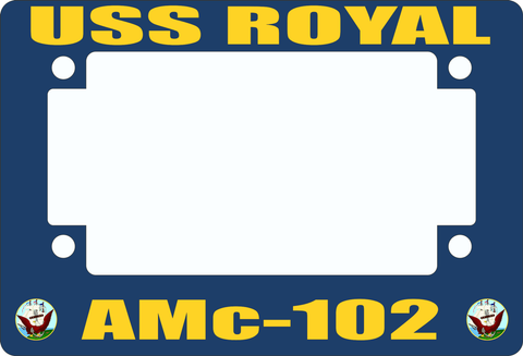 USS Royal AMc-102 Motorcycle Frame