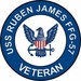 USS Ruben James FFG-57 Veteran Decal Sticker