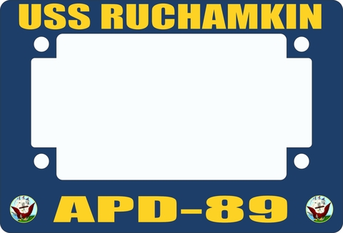 USS Ruchamkin APD-89 Motorcycle Frame