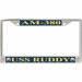 USS Ruddy AM-380 License Plate Frame