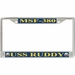 USS Ruddy MSF-380 License Plate Frame