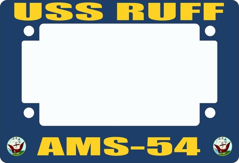 USS Ruff AMS-54 Motorcycle Frame