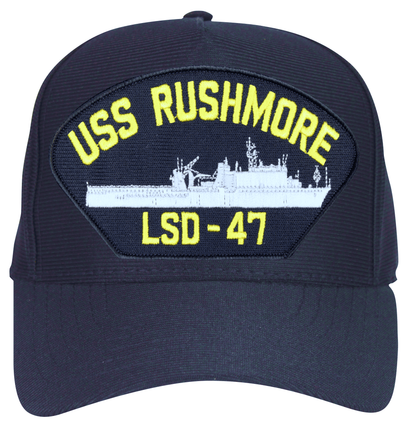 USS Rushmore LSD-47 Ships Ball Cap